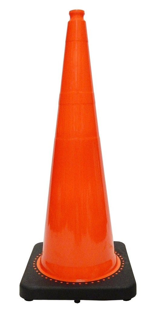 COMFITWEAR FC-36 Traffic Safety Cone with Black Base, Orange